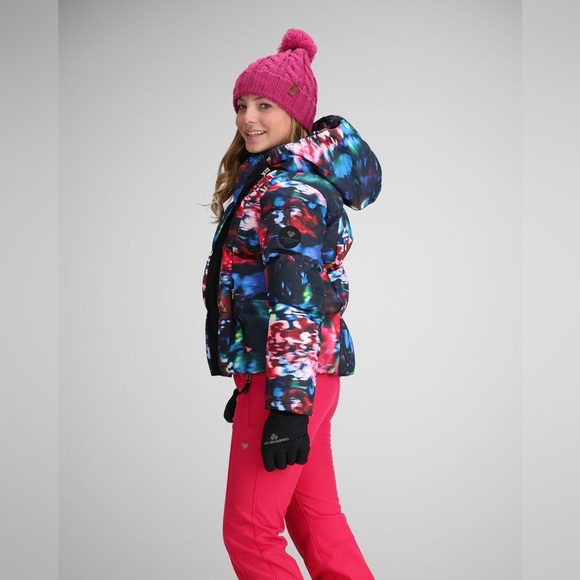 Obermeyer Youth Isla Puffer Ski Jacket. Size medium, 10/12. NWT! - Picture 4 of 7